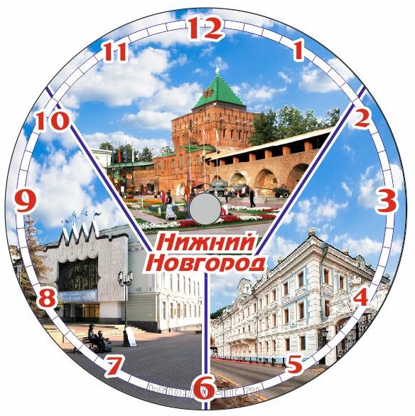 Часы тихого часа в нижнем новгороде. Символ Нижнего Новгорода. Часы Нижний Новгород сувенир. Магнит в часах фото.